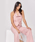 Flared Leg Formal Pink Pant