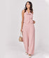 Flared Leg Formal Pink Pant