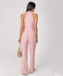 Flared Leg Formal Pink Pant