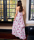 Soft Printed Chiffon Maxi Dress