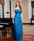 Cowl Neck Satin Maxi Dress