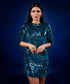 Green Sequin Dress