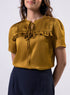 Short Sleeve Frilled Top