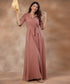 Loose Fitted Linen Maxi Dress