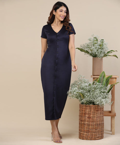 Body Hugging Short Sleeve Dress