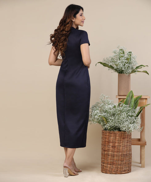 Body Hugging Short Sleeve Dress