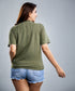 Acid Wash Olive T-Shirt