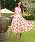 Cherry Printed Elegant Dress