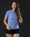 Basic Crew Neck Blue TShirt