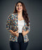 Multi-Colored Floral Printed Blazer