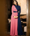 Pink And Blue Two Tone Elegant Maxi