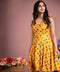 Yellow Eyes On Paradise Mini Dress