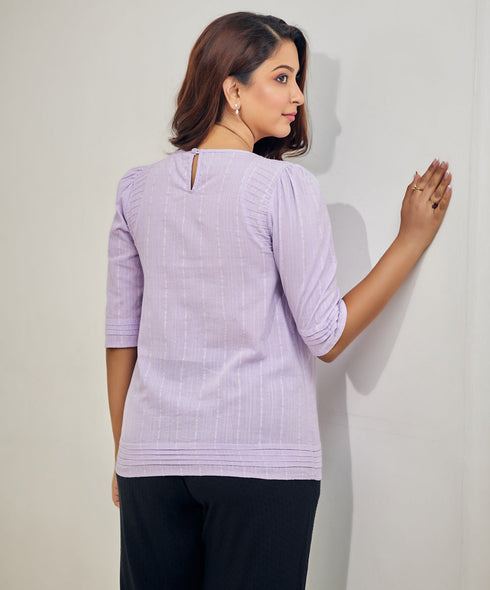 Half Sleeve Cotton Blouse