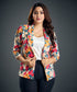 Multi Colored Summer Printed Blazer