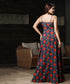 Vneck Floral Soft Printed Maxi Dress