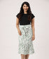 Printed Two Layer Skirt