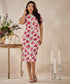 Floral Printed Puff Sleeve Dress