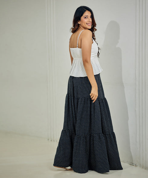 Beach Cotton Maxi Skirt