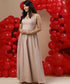 Princess Line Chiffon Maxi Dress