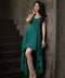 High Low Dark Green Maxi Dress