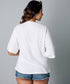 Bloom Oversize White Tshirt