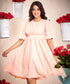 Gathered Chiffon Elegant Dress