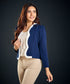 Blue And White Doll Blazer
