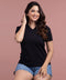Basic Black Vneck Tshirt