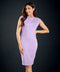 Lavender Ponte Bodycon Dress