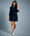Keep It Casual Black Denim Dress