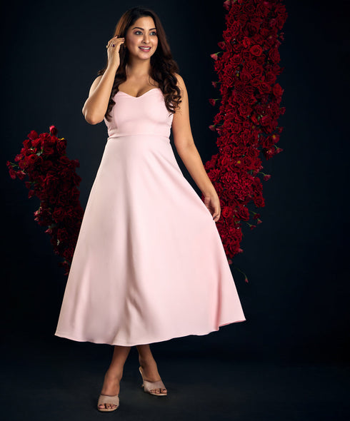 Pastel Pink Tube Dress